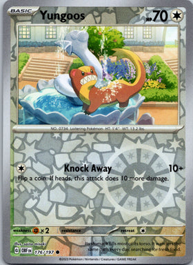 Yungoos [176/197] [Obsidian Flames] Reverse Holofoil