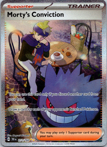 Morty's Conviction [211/162] - (Temporal Forces) Holofoil