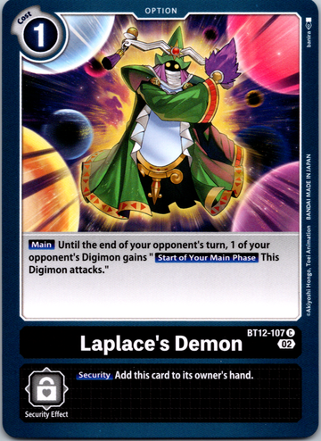 Laplace's Demon [BT12-107-C] [Across Time] Normal