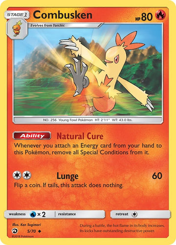 Combusken [5/70] [Dragon Majesty]