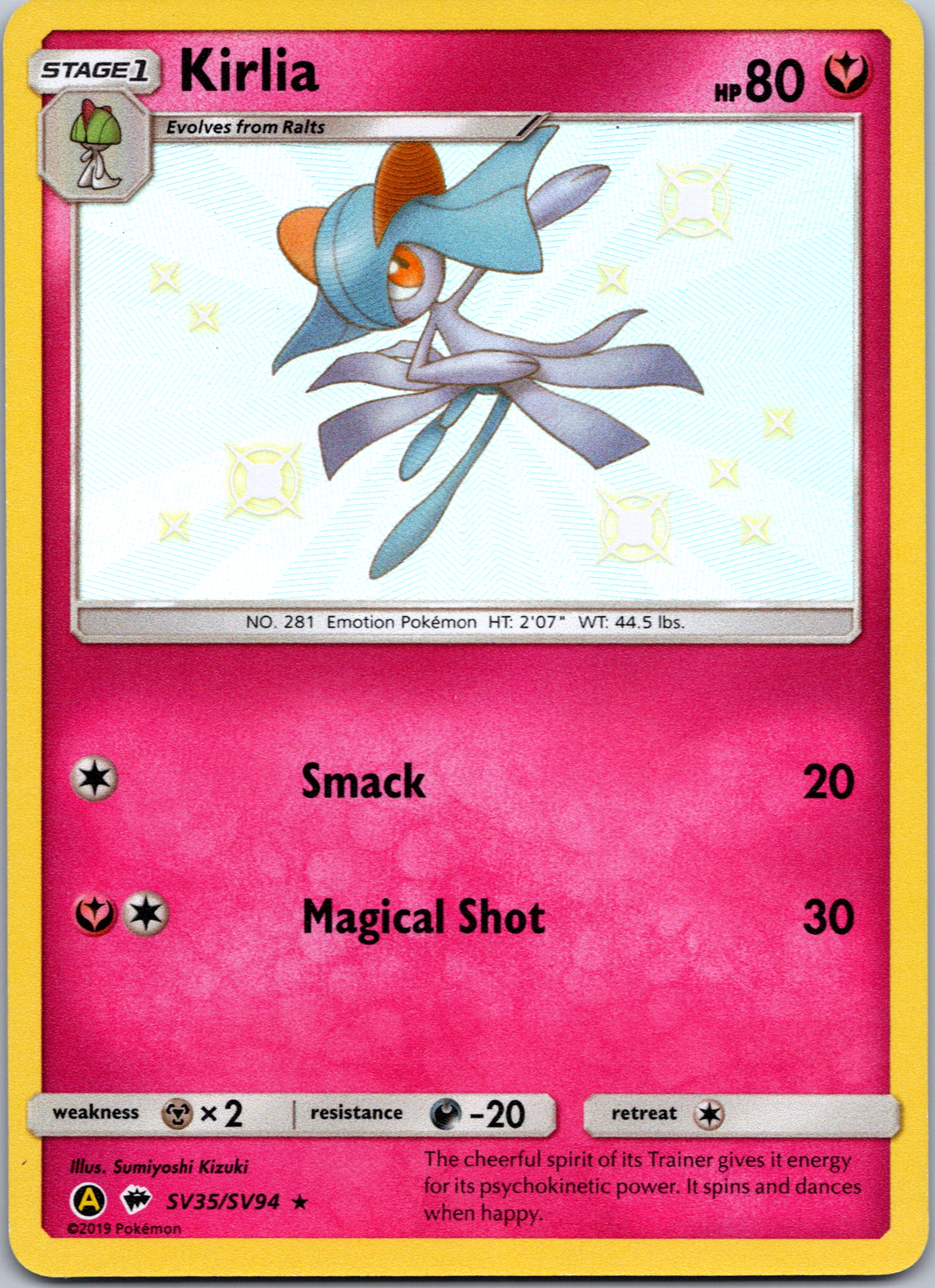 Kirlia (SV35/SV94) [Hidden Fates: Shiny Vault]