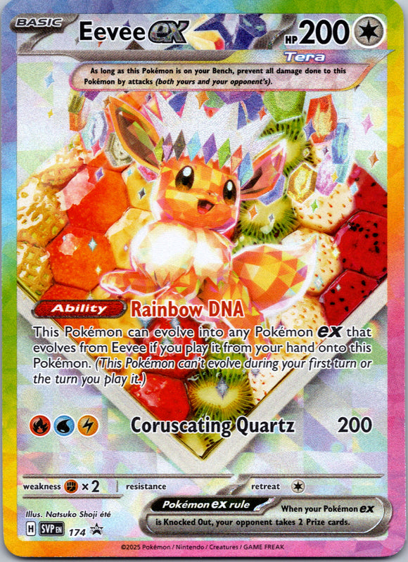 Eevee ex [174] [Scarlet & Violet Promo Cards] Holofoil