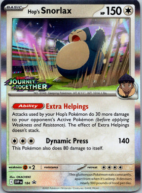 Hop's Snorlax [184] [Scarlet & Violet Promo Cards] Holofoil