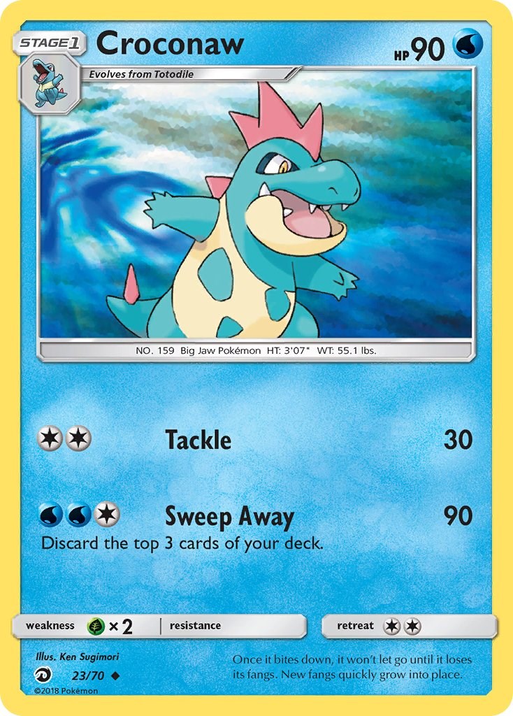 Croconaw [23/70] [Dragon Majesty]