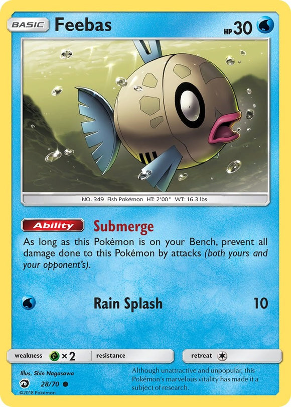 Feebas [28/70] [Dragon Majesty] Reverse Holofoil