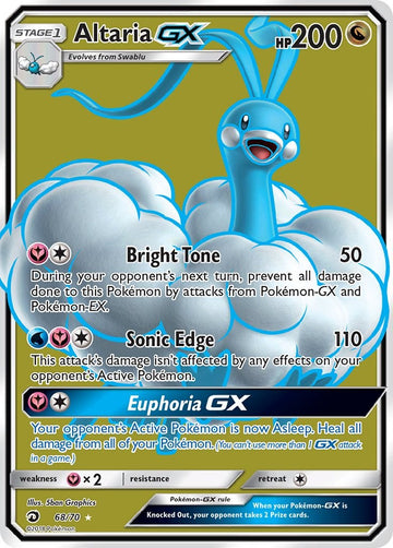 Altaria GX (Full Art) [68/70] [Dragon Majesty] Holofoil