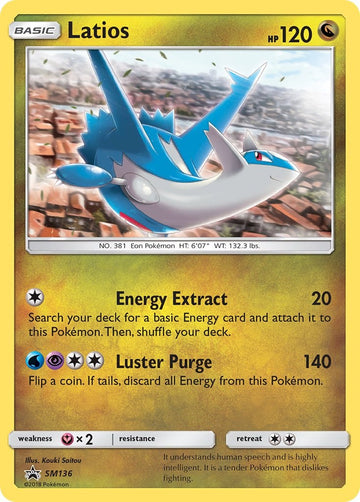 Latios - SM136 [SM136] [SM Promos] Holofoil
