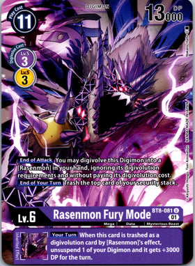 Rasenmon Fury Mode [BT8-081] [New Awakening] Normal
