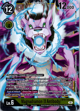 Magnadramon (X Antibody) [BT9-043] [X Record] Foil