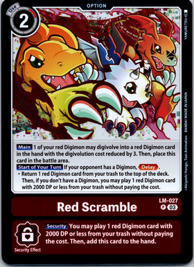 Red Scramble [LM-027 P] [Special Limited Set] Foil