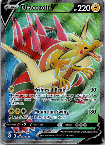 Dracozolt V (178/203) [Sword & Shield: Evolving Skies]