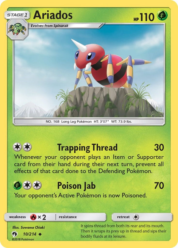 Ariados (010/214) [Sun & Moon: Lost Thunder]