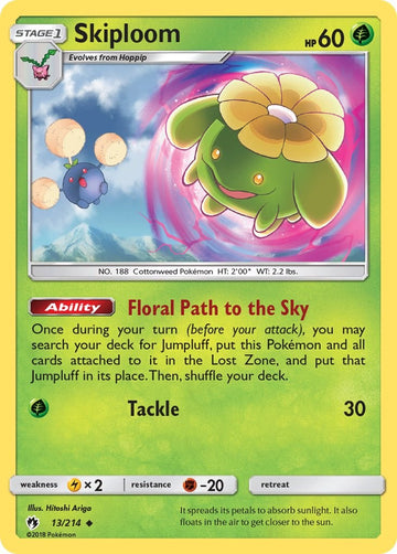 Skiploom (013/214) [Sun & Moon: Lost Thunder]
