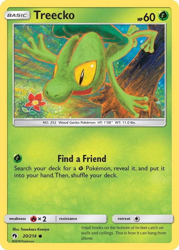 Treecko (020/214) [Sun & Moon: Lost Thunder]