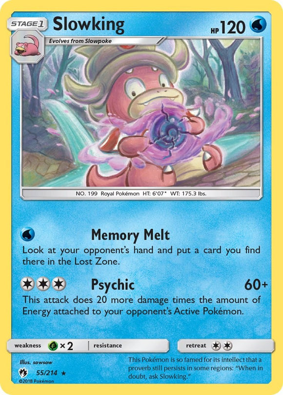 Slowking (055/214) [Sun & Moon: Lost Thunder]