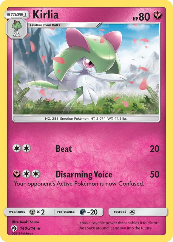 Kirlia [140/214] [SM - Lost Thunder] Reverse Holofoil