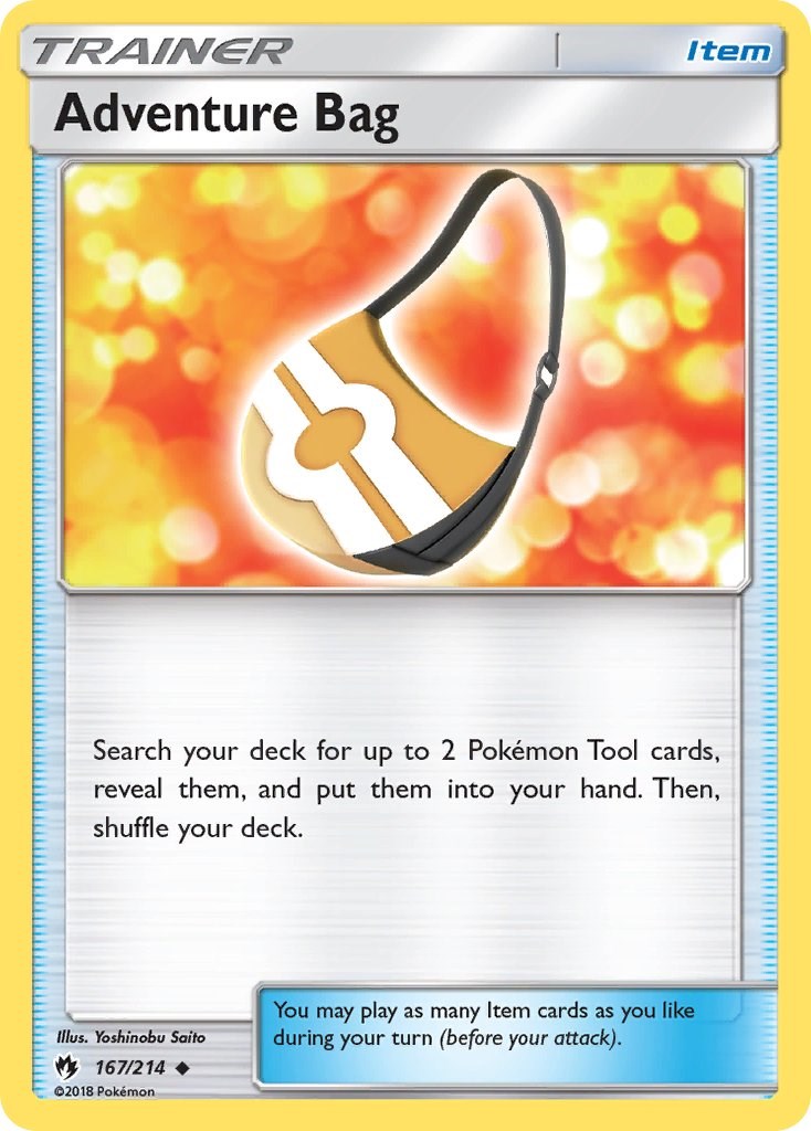 Adventure Bag [167/214] [SM - Lost Thunder] Reverse Holofoil