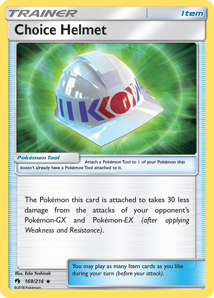 Choice Helmet [169/214] [SM - Lost Thunder] Reverse Holofoil