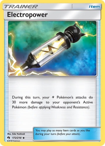 Electropower [172/214] [SM - Lost Thunder] Reverse Holofoil