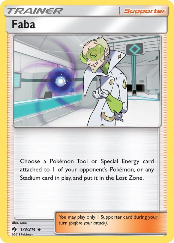Faba [173/214] [SM - Lost Thunder] Reverse Holofoil