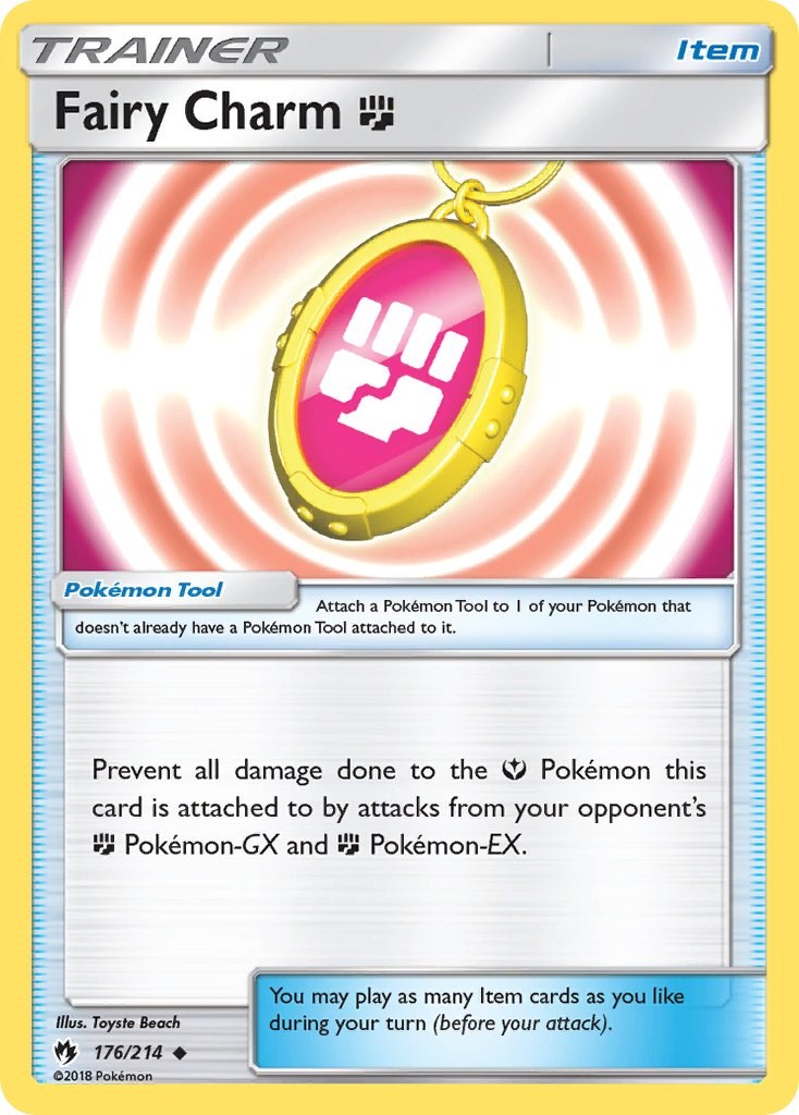 Fairy Charm F [176/214] [SM - Lost Thunder] Reverse Holofoil