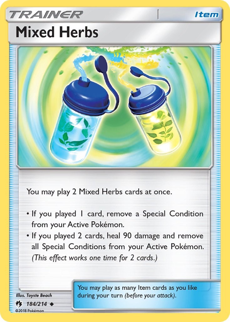 Mixed Herbs [184/214] [SM - Lost Thunder] Reverse Holofoil