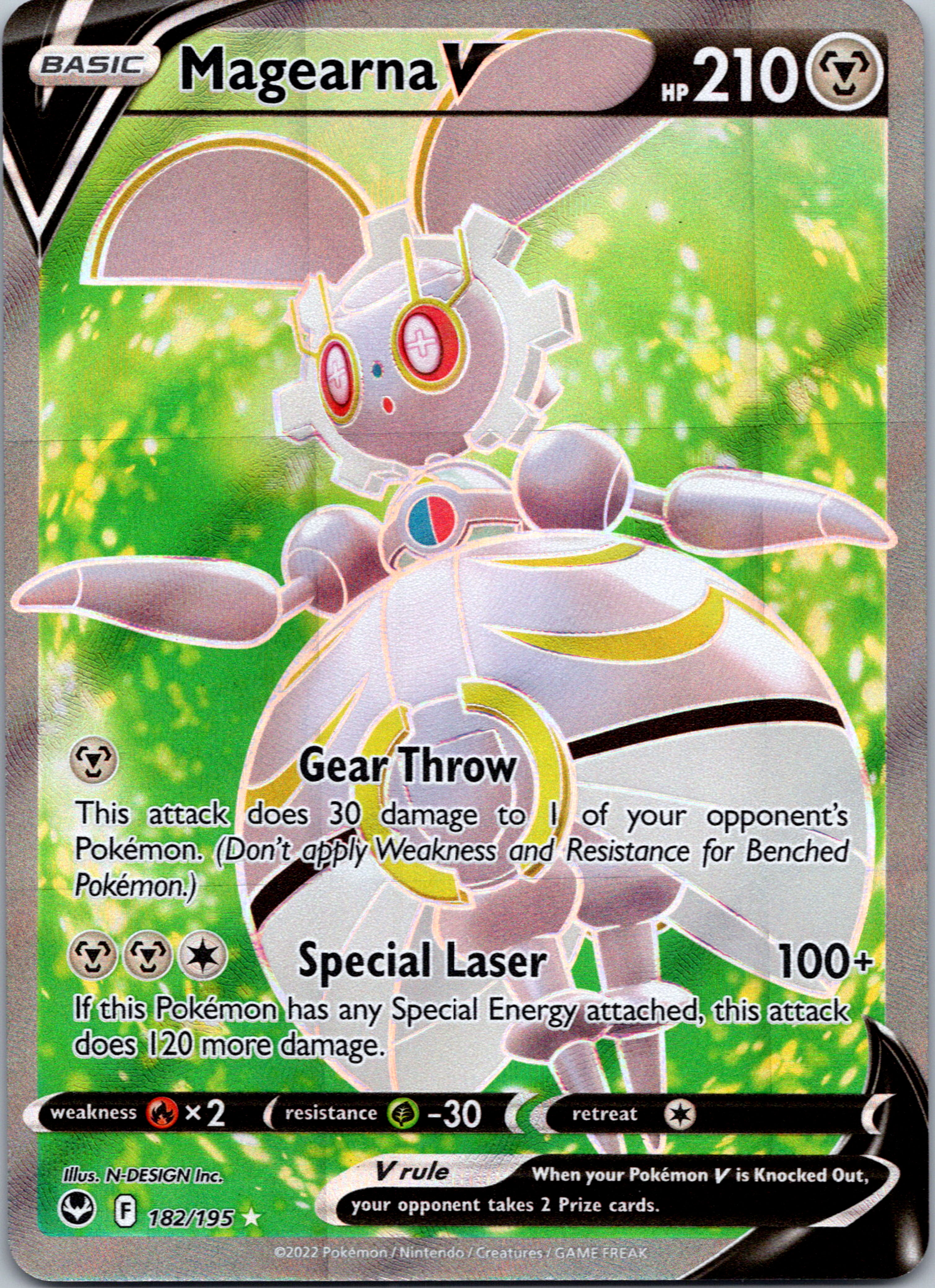 Magearna V (182/195) [Sword & Shield: Silver Tempest]