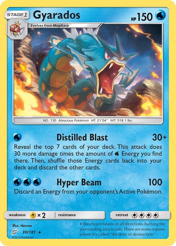 Gyarados [30/181] [SM - Team Up] Reverse Holofoil