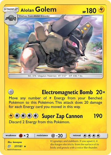 Alolan Golem [37/181] [SM - Team Up] Reverse Holofoil