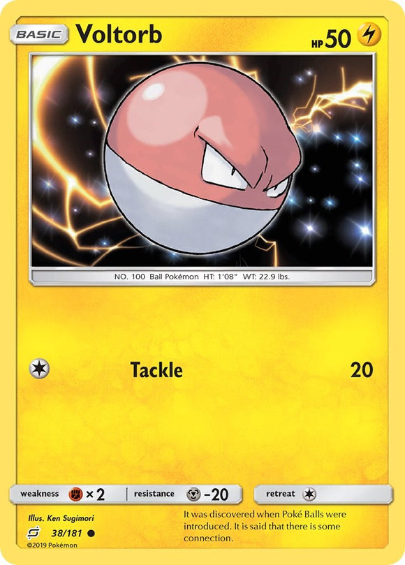 Voltorb [38/181] [SM - Team Up] Reverse Holofoil