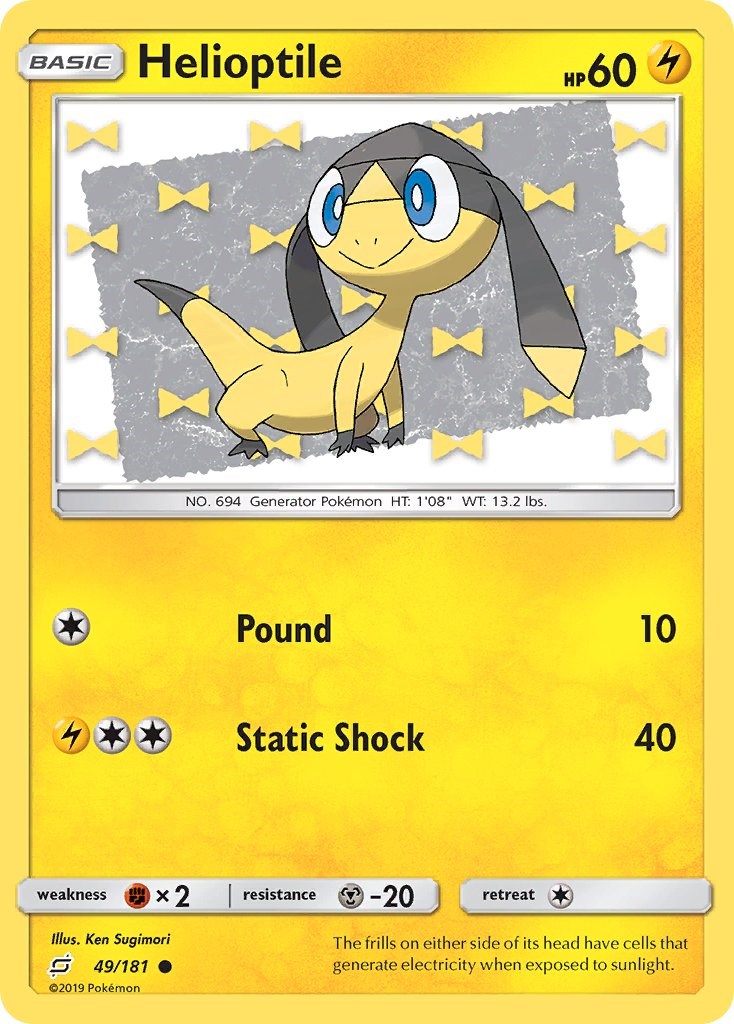 Helioptile [49/181] [SM - Team Up] Reverse Holofoil