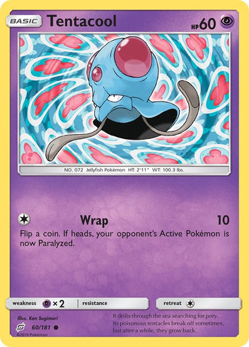 Tentacool [60/181] [SM - Team Up] Reverse Holofoil