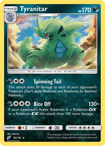 Tyranitar (085/181) [Sun & Moon: Team Up]