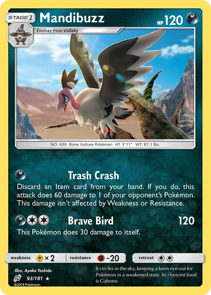 Mandibuzz [93/181] [SM - Team Up] Reverse Holofoil
