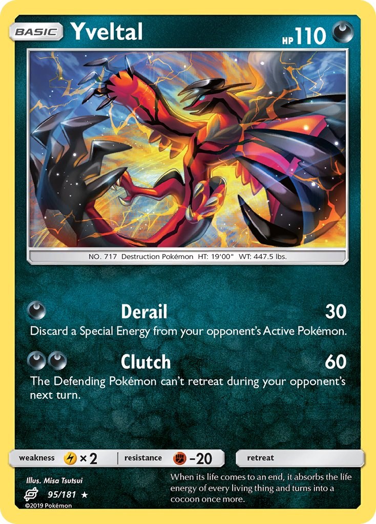 Yveltal [95/181] [SM - Team Up] Reverse Holofoil