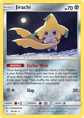 Jirachi [99/181] [SM - Team Up] Reverse Holofoil