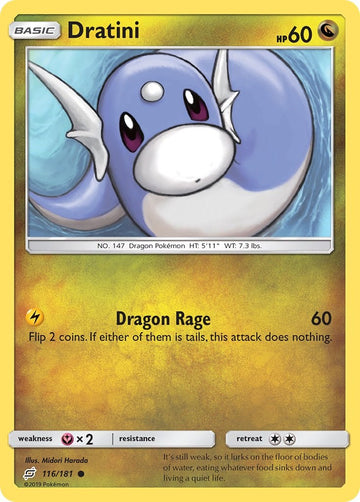 Dratini (116) [116/181] [Team Up] Reverse Holofoil