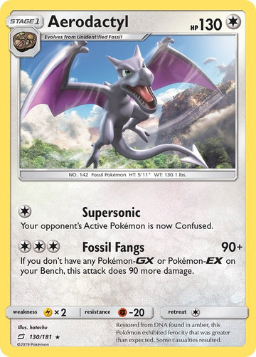 Aerodactyl [130/181] [SM - Team Up] Reverse Holofoil