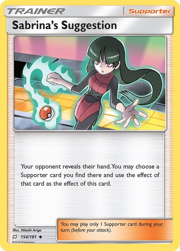 Sabrina's Suggestion [154/181] [SM - Team Up] Reverse Holofoil