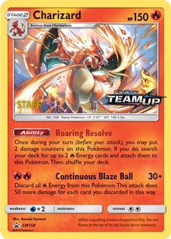 Charizard - SM158 [Staff] [SM158] [SM Promos] Holofoil