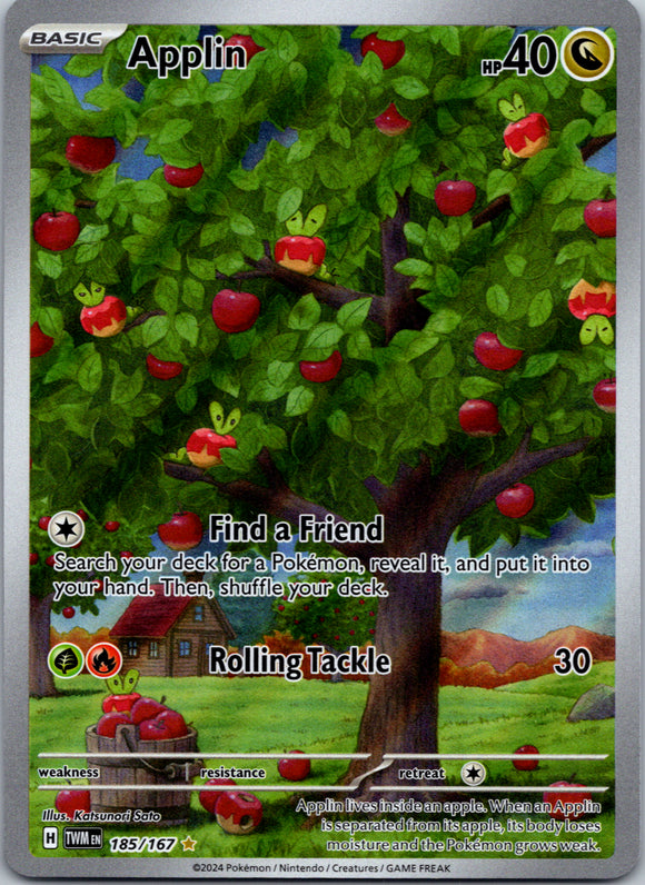 Applin [185/167] - (Twilight Masquerade) Holofoil