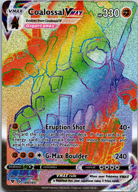 Coalossal VMAX (Secret) [189/185] [SWSH04: Vivid Voltage]