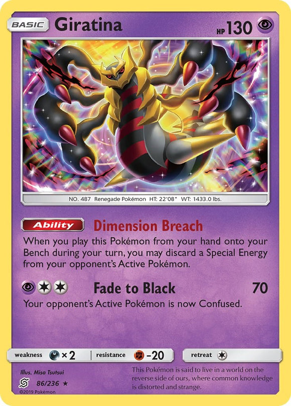 Giratina [86/236] [Unified Minds] Reverse Holofoil