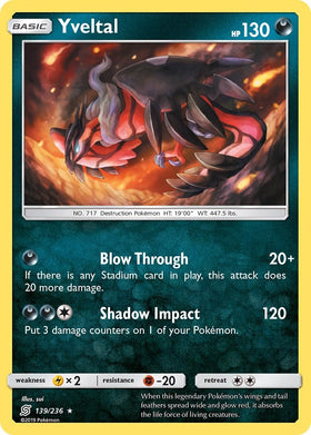 Yveltal [139/236] [Unified Minds] Holofoil