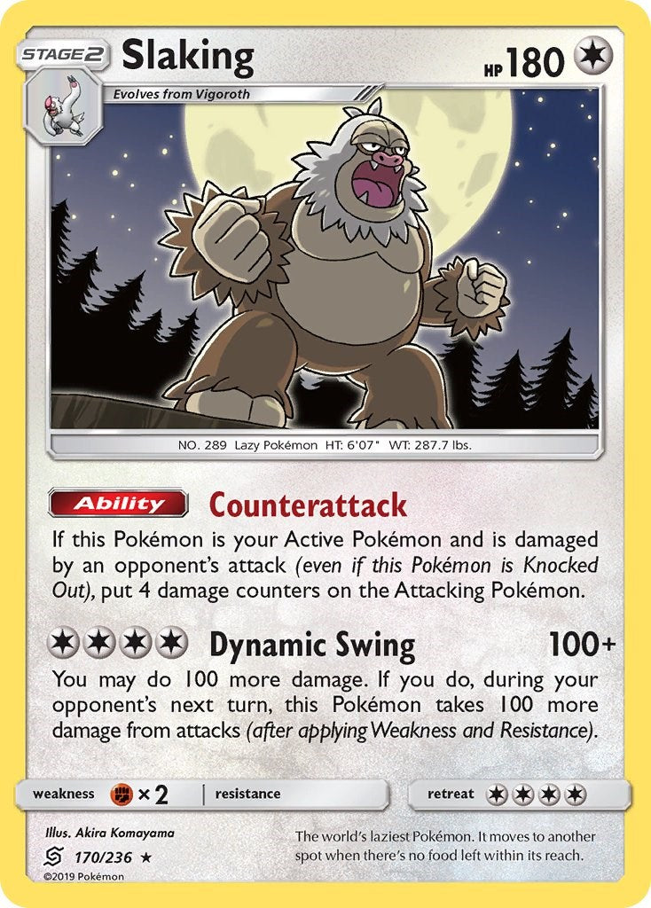 Slaking [170/236] [Unified Minds] Holofoil