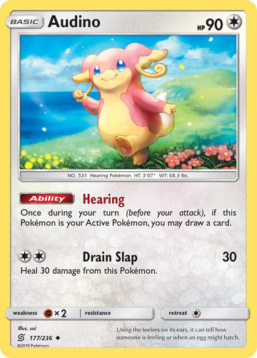 Audino [177/236] [Unified Minds] Reverse Holofoil