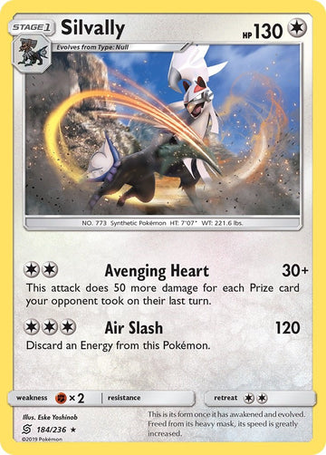 Silvally [184/236] [Unified Minds] Reverse Holofoil