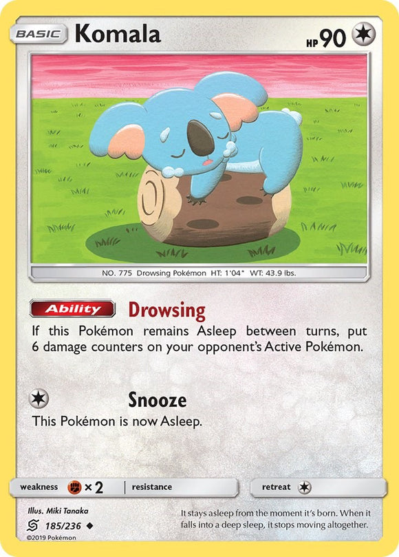 Komala [185/236] [Unified Minds] Reverse Holofoil