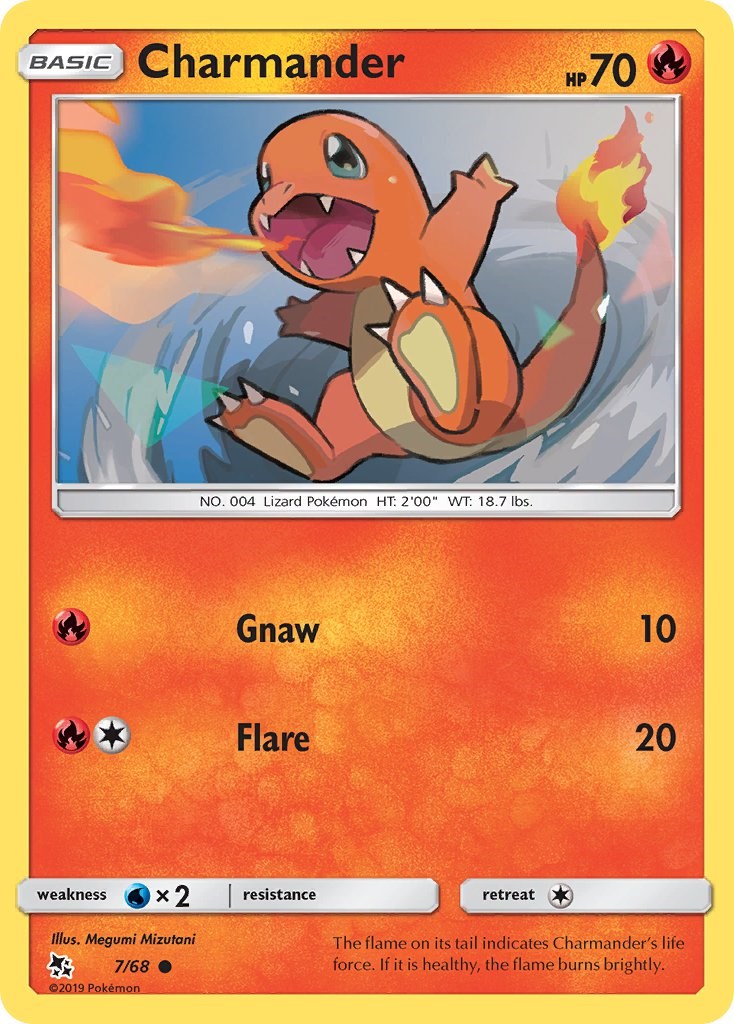 Charmander [7/68] [Hidden Fates] Reverse Holofoil