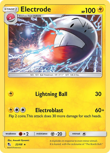 Electrode (22/68) [Hidden Fates]